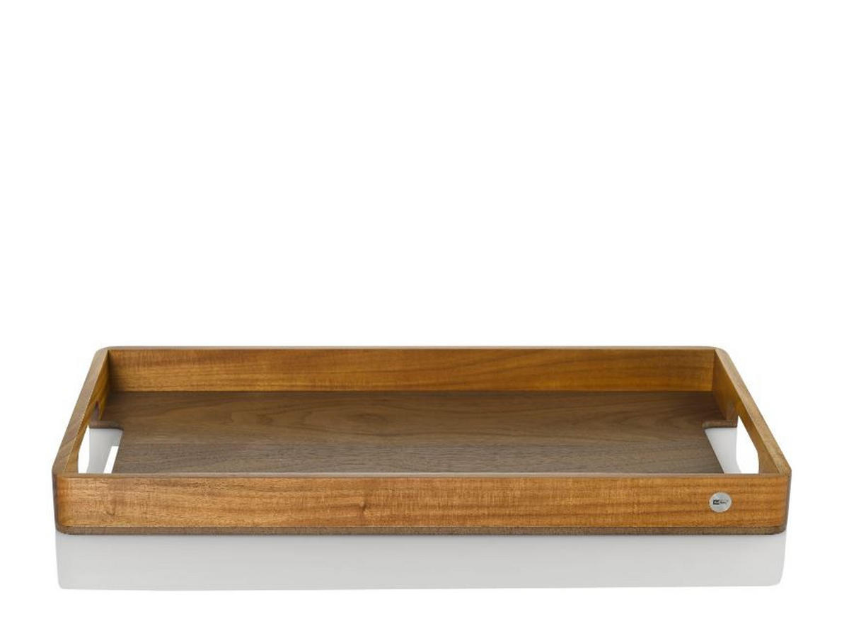 TABLETT Holz Akazie, Walnuss  - Basics, Holz (60/31/5cm) - AdHoc