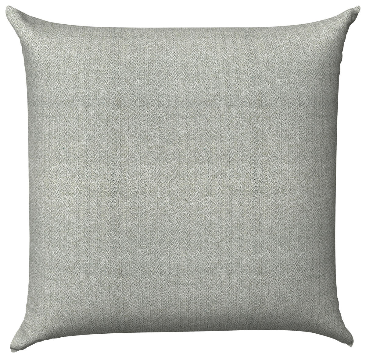 ZIERKISSEN in Grau Uni 48/48 cm  - Grau, Basics, Textil (48/48cm)