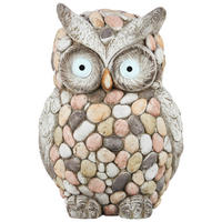 SOLARNA SVETILKA   25,2/37/24 cm            - bela/večbarvno, Trendi, kamen/umetna masa (25,2/37/24cm)