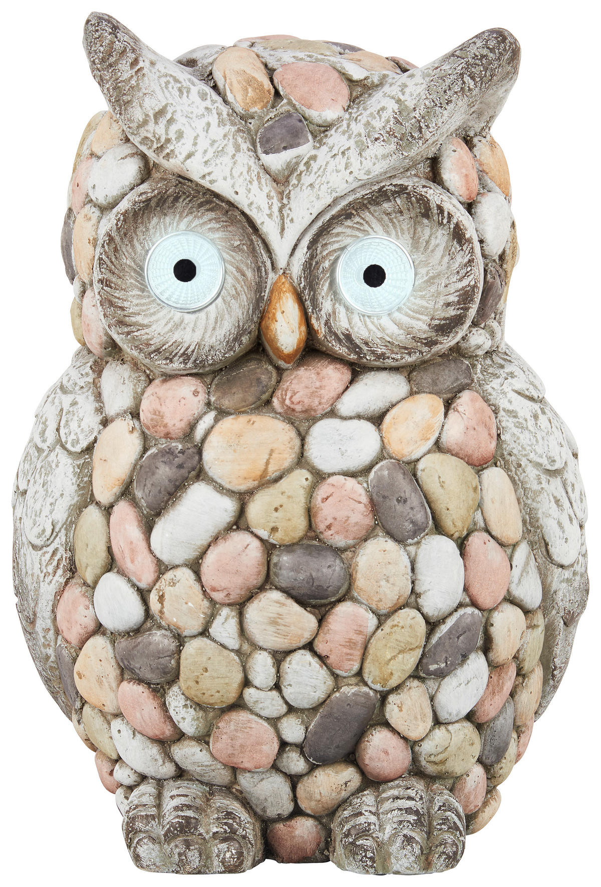 SOLARNA SVETILKA   25,2/37/24 cm            - bela/večbarvno, Trendi, kamen/umetna masa (25,2/37/24cm)