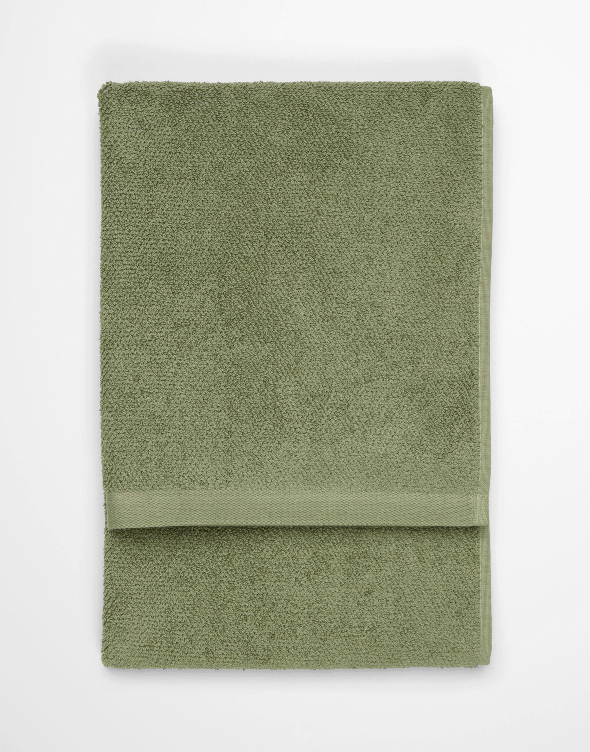 HANDTUCH Timeless Uni Grün  - Grün, Basics, Textil (50/100cm) - Marc O'Polo