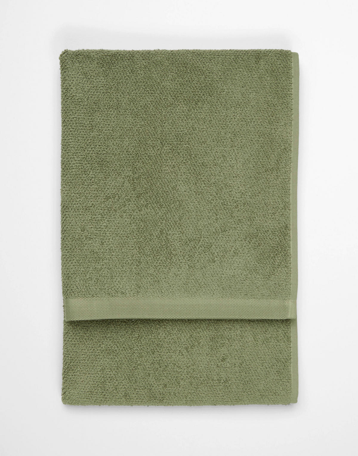 HANDTUCH Timeless Uni Grün  - Grün, Basics, Textil (50/100cm) - Marc O'Polo