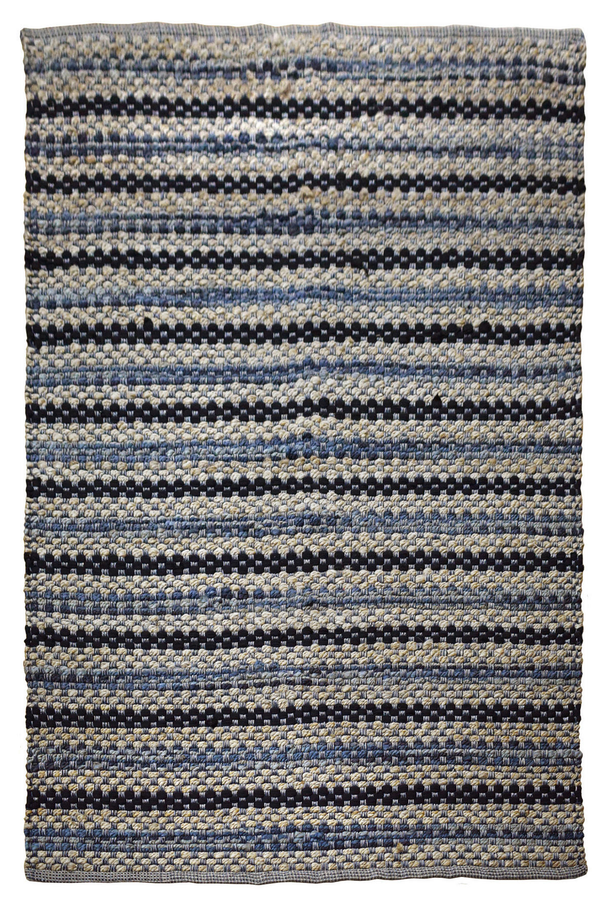 JUTETEPPICH 160/230 cm Grau, Multicolor  - Multicolor/Grau, Basics, Textil (160/230cm) - Linea Natura