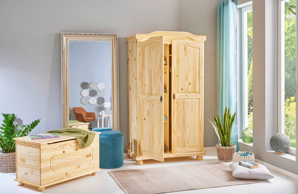 DREHTÜRENSCHRANK 104/180/56 cm 2-türig  - Eichefarben/Kieferfarben, LIFESTYLE (104/180/56cm) - MID.YOU