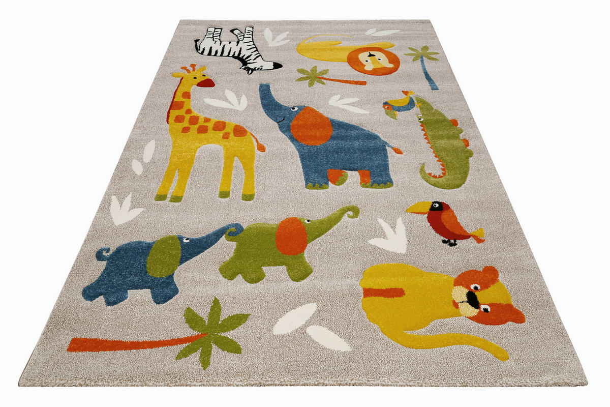 KINDERTEPPICH 120/170 cm Benny & Friends  - Multicolor, KONVENTIONELL, Textil (120/170cm)