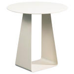 BEISTELLTISCH 45/45/45 cm Creme rund  - Creme, Design, Metall (45/45/45cm) - Xora