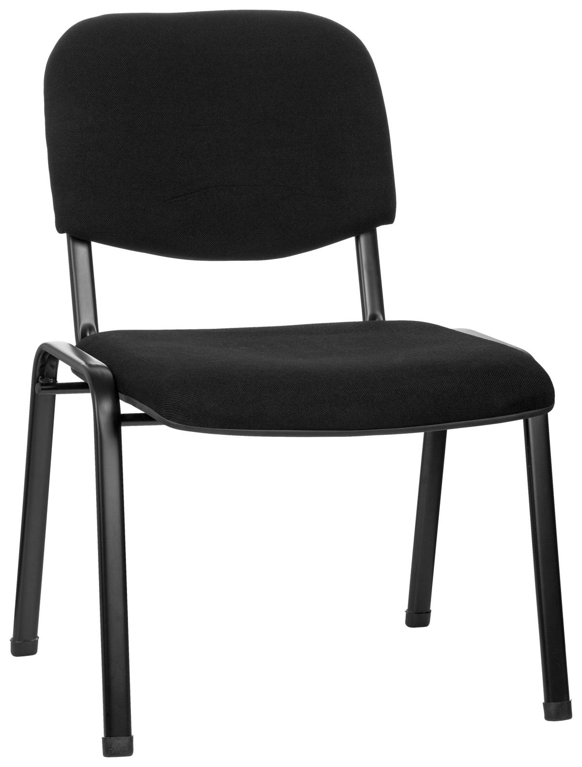 KONFERENČNÍ ŽIDLE - černá, Basics, kov/textil (60/87/55cm) - MID.YOU