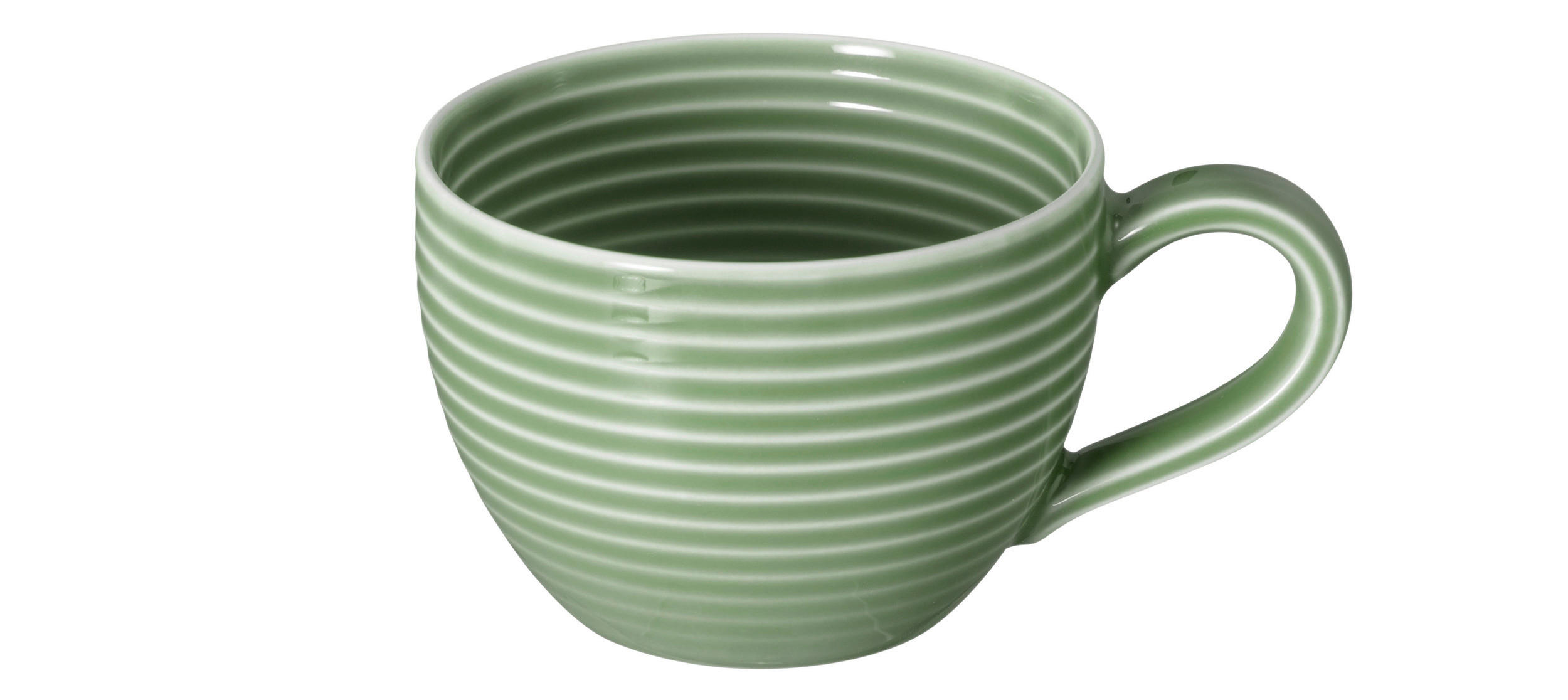 ESPRESSOTASSE Beat salbeigrün 110 ml  - Salbeigrün, KONVENTIONELL, Keramik (0,11l) - Seltmann Weiden
