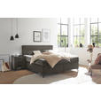 BOXSPRINGBETT 180/200 cm,  in Anthrazit  - Anthrazit/Schwarz, Design, Holzwerkstoff/Kunststoff (180/200cm) - Xora
