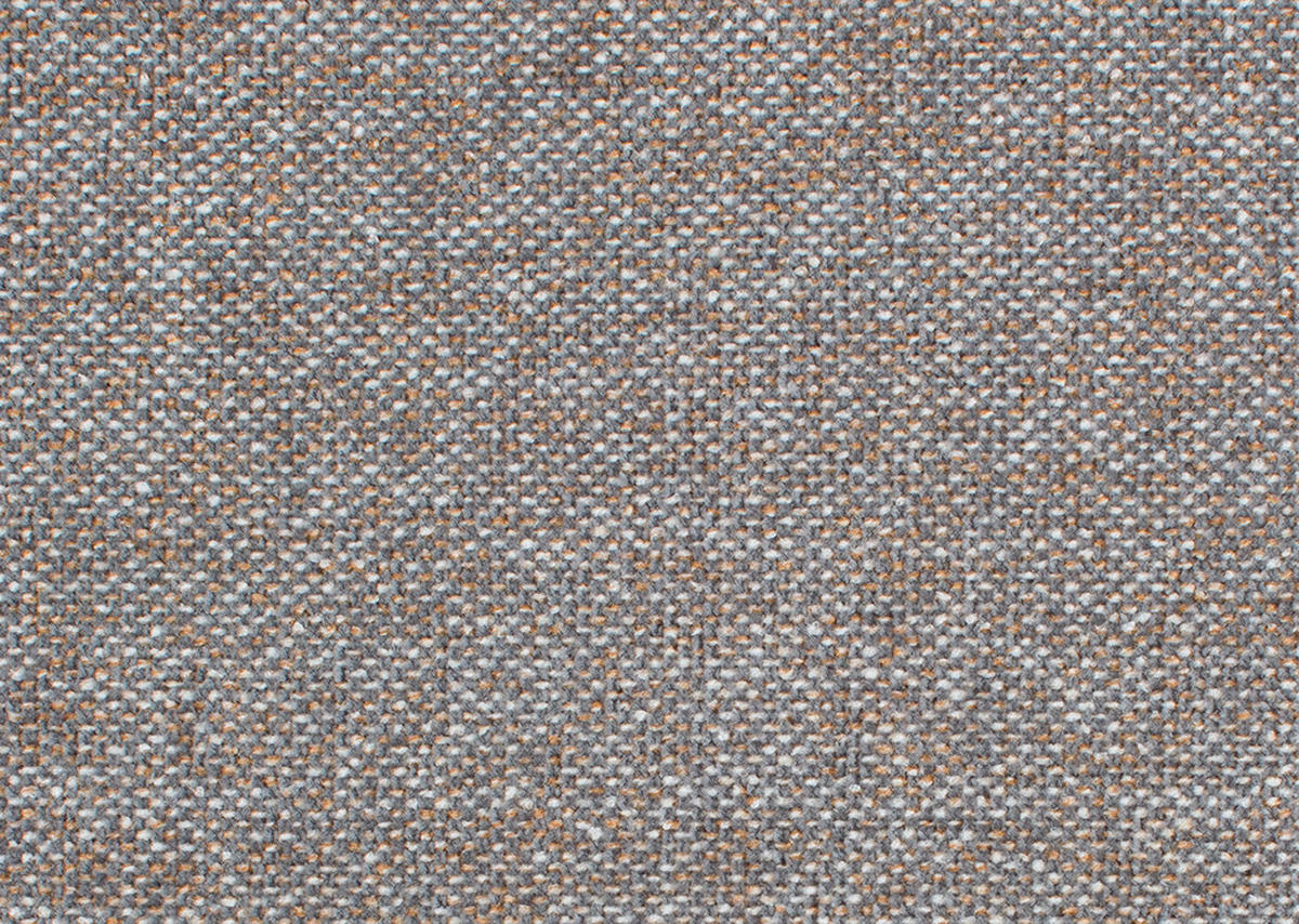 ECKSOFA in Webstoff Graubraun  - Graubraun/Schwarz, Design, Kunststoff/Textil (332/163cm) - Stylife