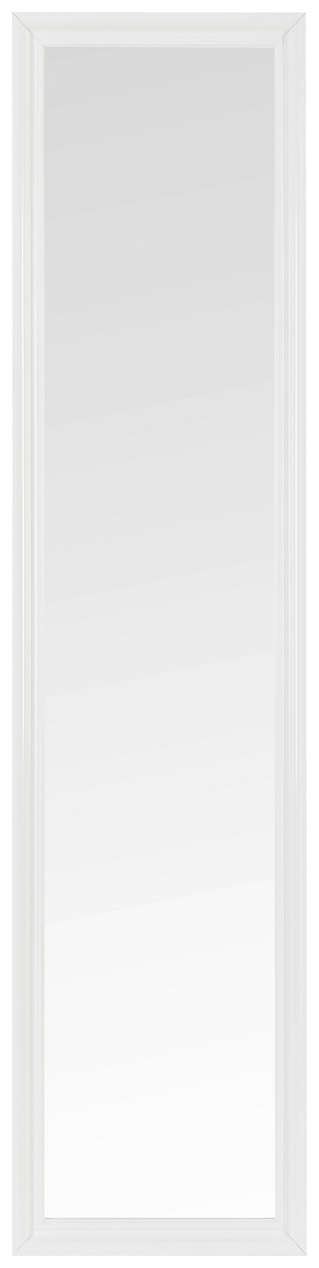WANDSPIEGEL 40/160/2,8 cm    - Weiß, KONVENTIONELL, Glas/Holzwerkstoff (40/160/2,8cm) - Carryhome