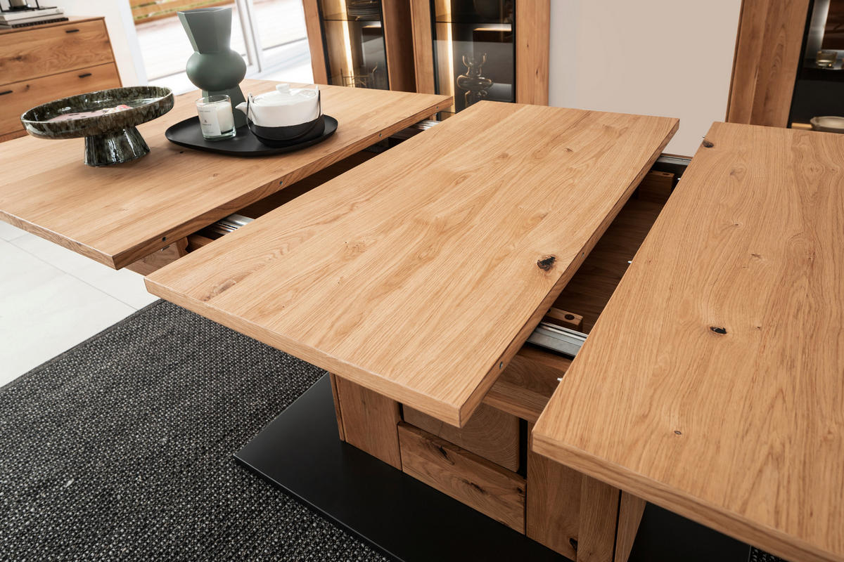 ESSTISCH in Holz, Metall, Holzwerkstoff 180/100/77 cm  - Wildeiche, Design, Holz/Holzwerkstoff (180/100/77cm) - MID.YOU