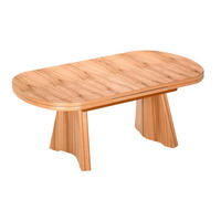 COUCHTISCH in Holz 125-165,5/71/54-73 cm  - Buchefarben, Konventionell, Holz (125-165,5/71/54-73cm) - Venda