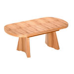 COUCHTISCH in Holz 125-165,5/71/54-73 cm  - Buchefarben, KONVENTIONELL, Holz (125-165,5/71/54-73cm) - Venda