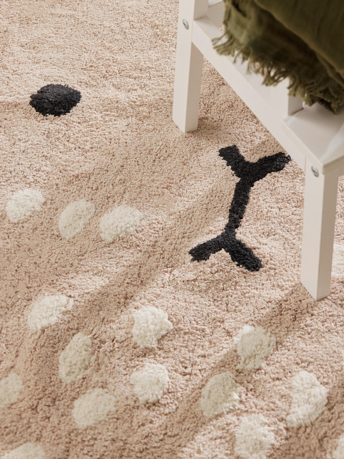 KINDERTEPPICH 120/152 cm Snuggle Nienchen Hase  - Beige, Basics, Kunststoff/Textil (120/152cm) - Hanse Home