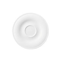 TANIERIK POD ŠÁLKU NA ESPRESSO Beat weiß uni  13,7 cm   - biela, Basics, keramika (13,7cm) - Seltmann Weiden