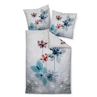 POSTEĽNÁ BIELIZEŇ, makosatén, zelená, 140/200 cm  - zelená, Basics, textil (140/200cm) - Janine