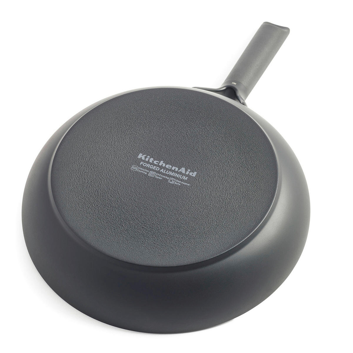 WOK Classic Forged Aluminium Keramikbeschichtung 28 cm  - Schwarz, Basics, Kunststoff/Metall (28cm) - Kitchenaid
