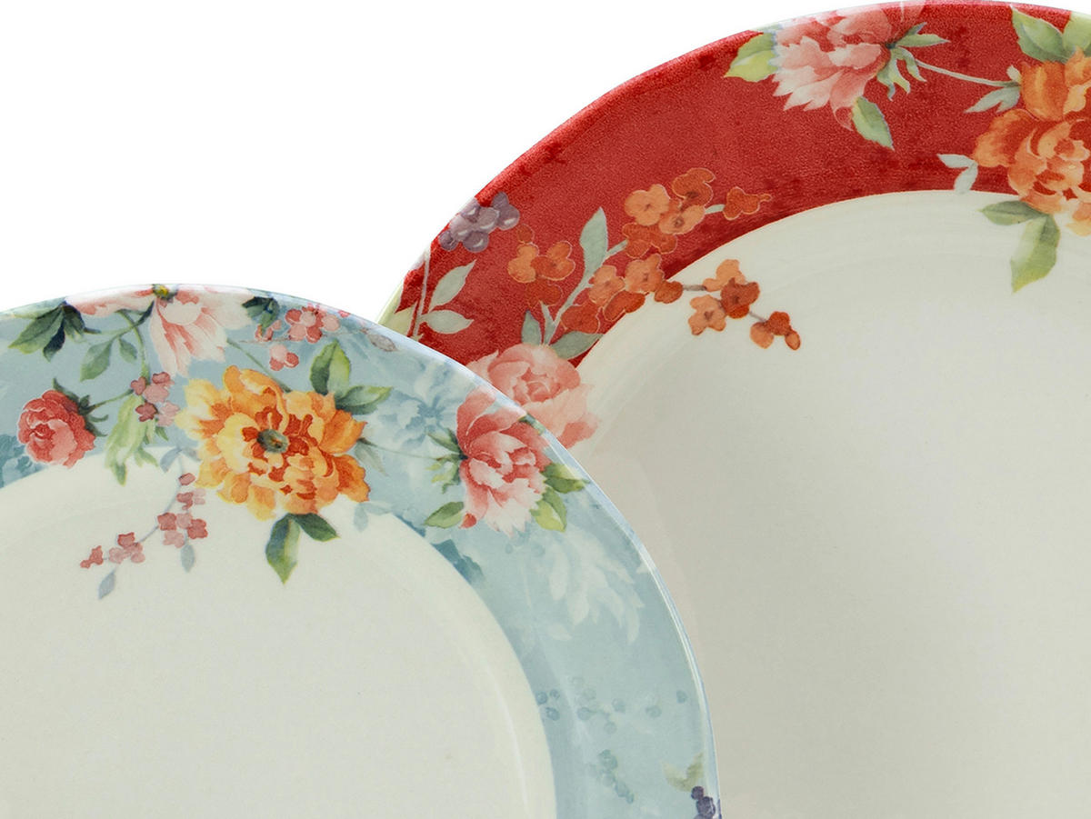 KOMPLETT SERVIS 16 delar  - multicolor, keramik (44/27/40cm) - Creatable