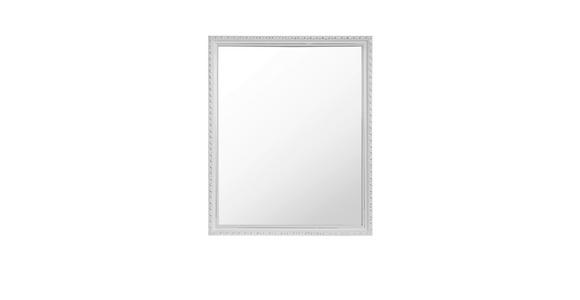 WANDSPIEGEL 45/55/2 cm    in rechteckig  - Weiß, LIFESTYLE, Glas/Holz (45/55/2cm) - Carryhome