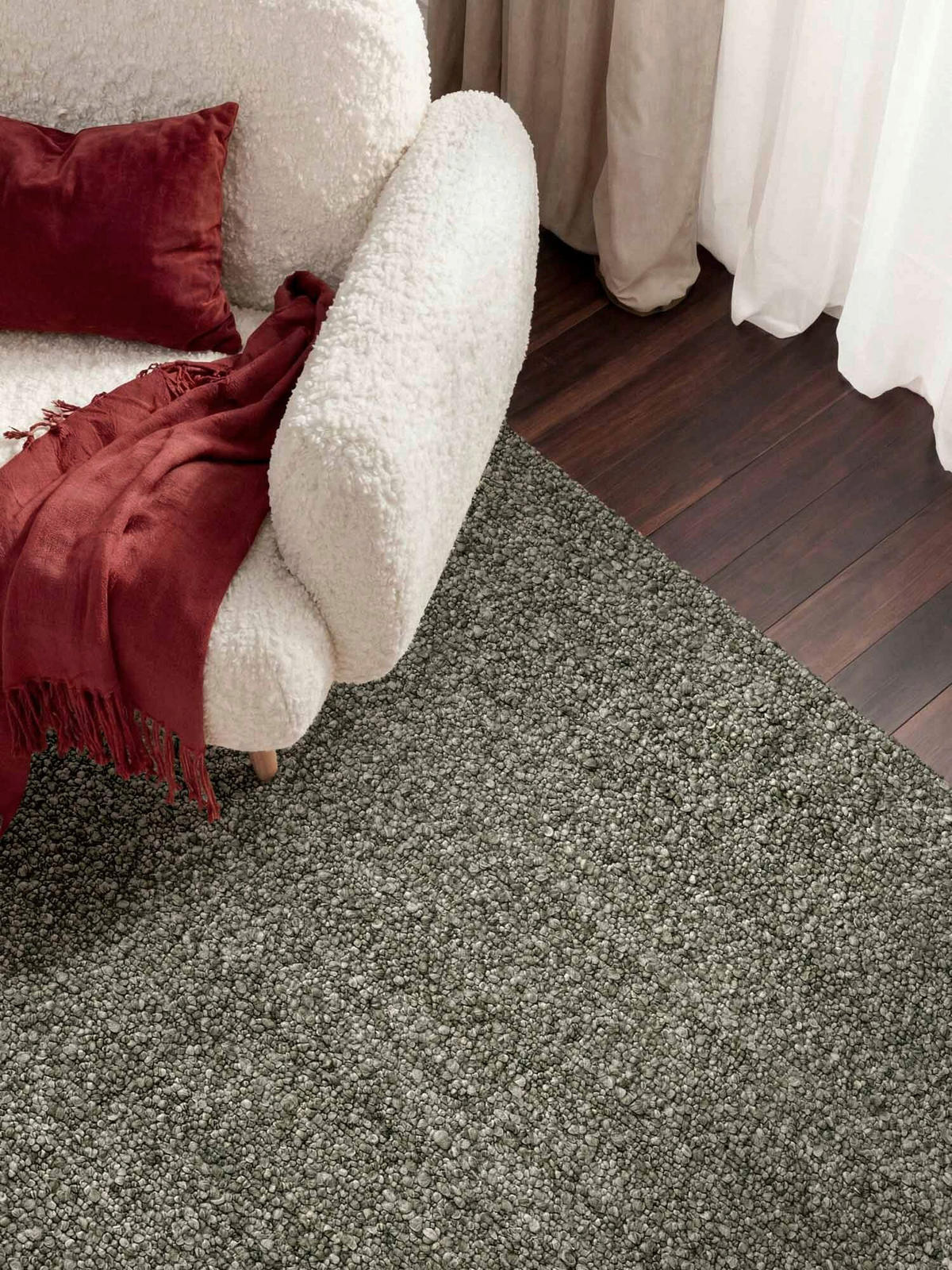 WEBTEPPICH 200/290 cm Notting Hill Dunkelgrün  - Dunkelgrün, Basics, Textil (200/290cm) - Ted Baker