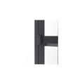VITRINE in Schwarz  - Schwarz, Design, Glas/Metall (50/180/35cm) - Xora
