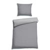 BETTWÄSCHE Satin 140/200 cm  - Grau, Basics, Textil (140/200cm) - Florella