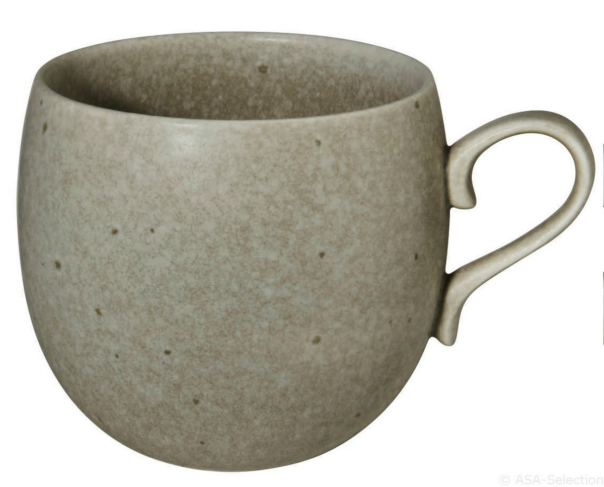 KAFFEEBECHER Nesuto    - Beige/Braun, Basics, Keramik (10/9,1/13,5cm) - ASA