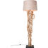 STEHLEUCHTE - Beige/Akaziefarben, Design, Holz/Textil (30/150/30cm) - KARE-Design