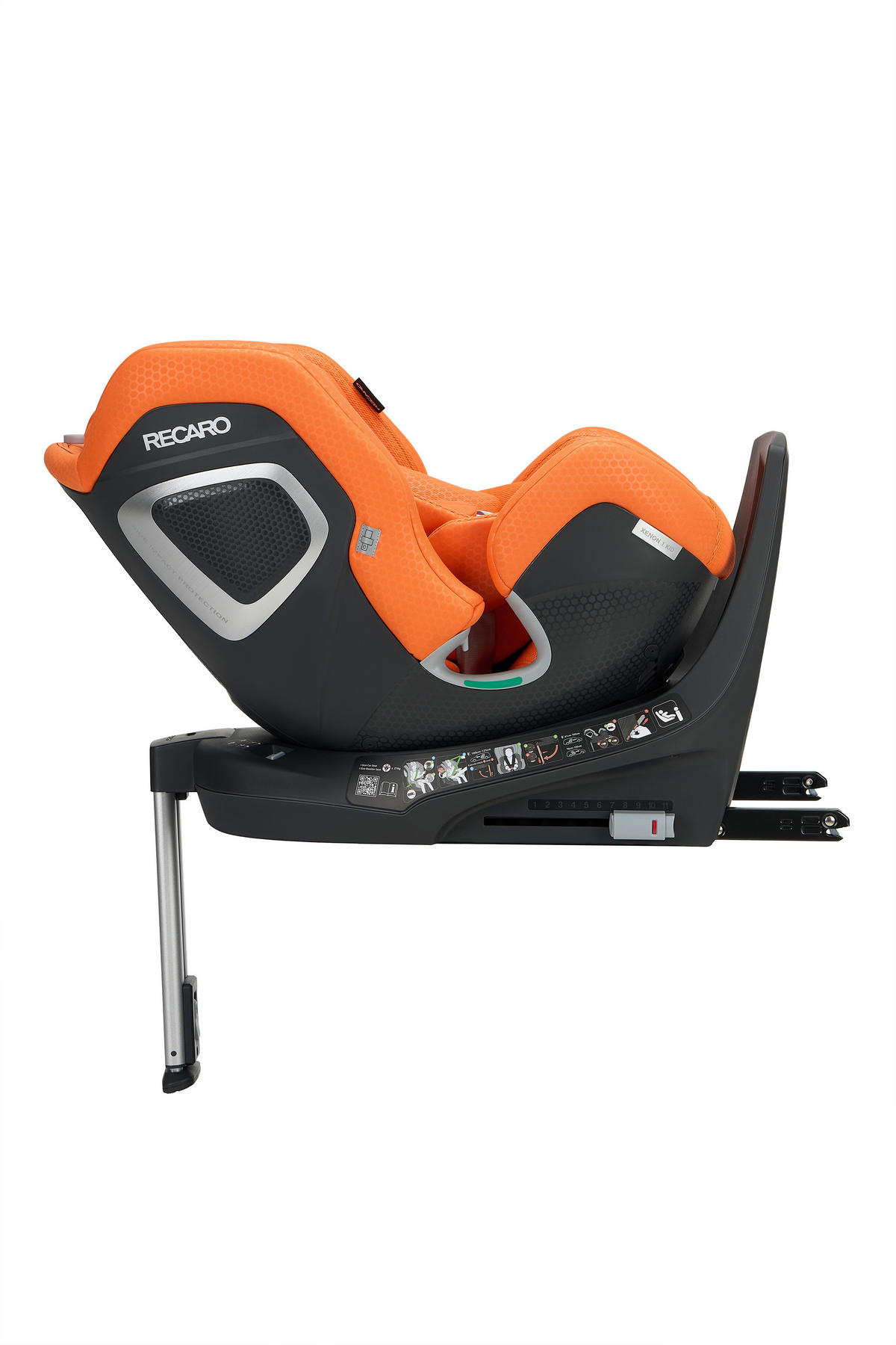 REBOARDER-KINDERSITZ Xenon 1 Kid  - Orange, Basics, Kunststoff/Textil (44/58-77/58,5cm) - RECARO