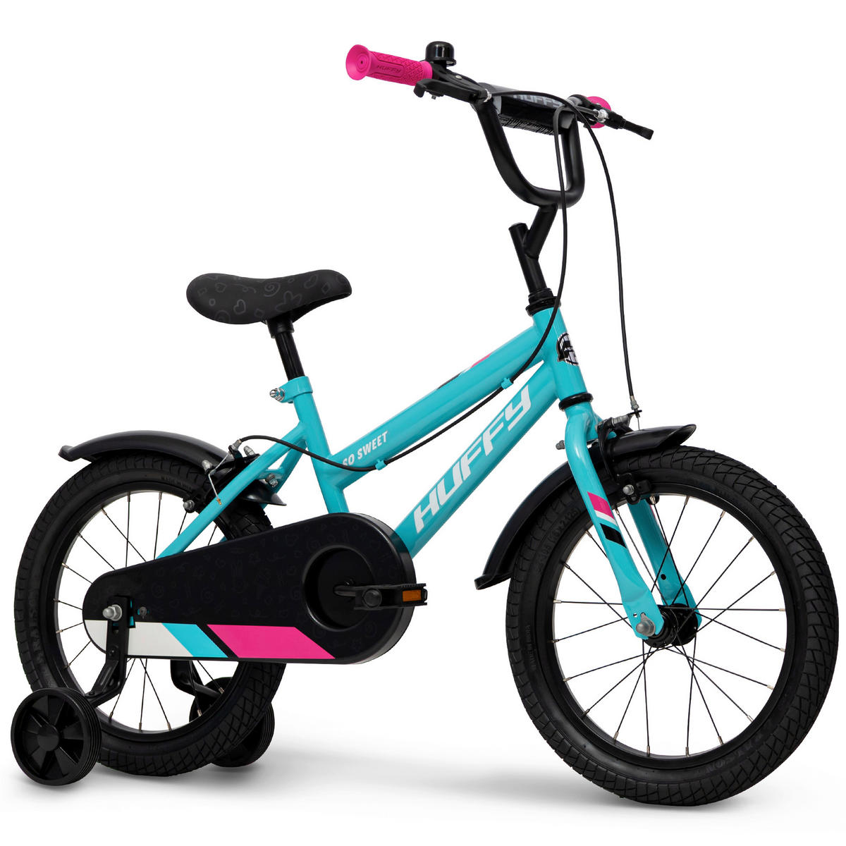 KINDERFAHRRAD 16 Zoll  - Hellblau, Basics, Metall (56,8/83/110cm)