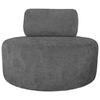 SESSEL in Struktur Dunkelgrau  - Dunkelgrau/Schwarz, Basics, Textil/Metall (88/70/88cm) - Livetastic