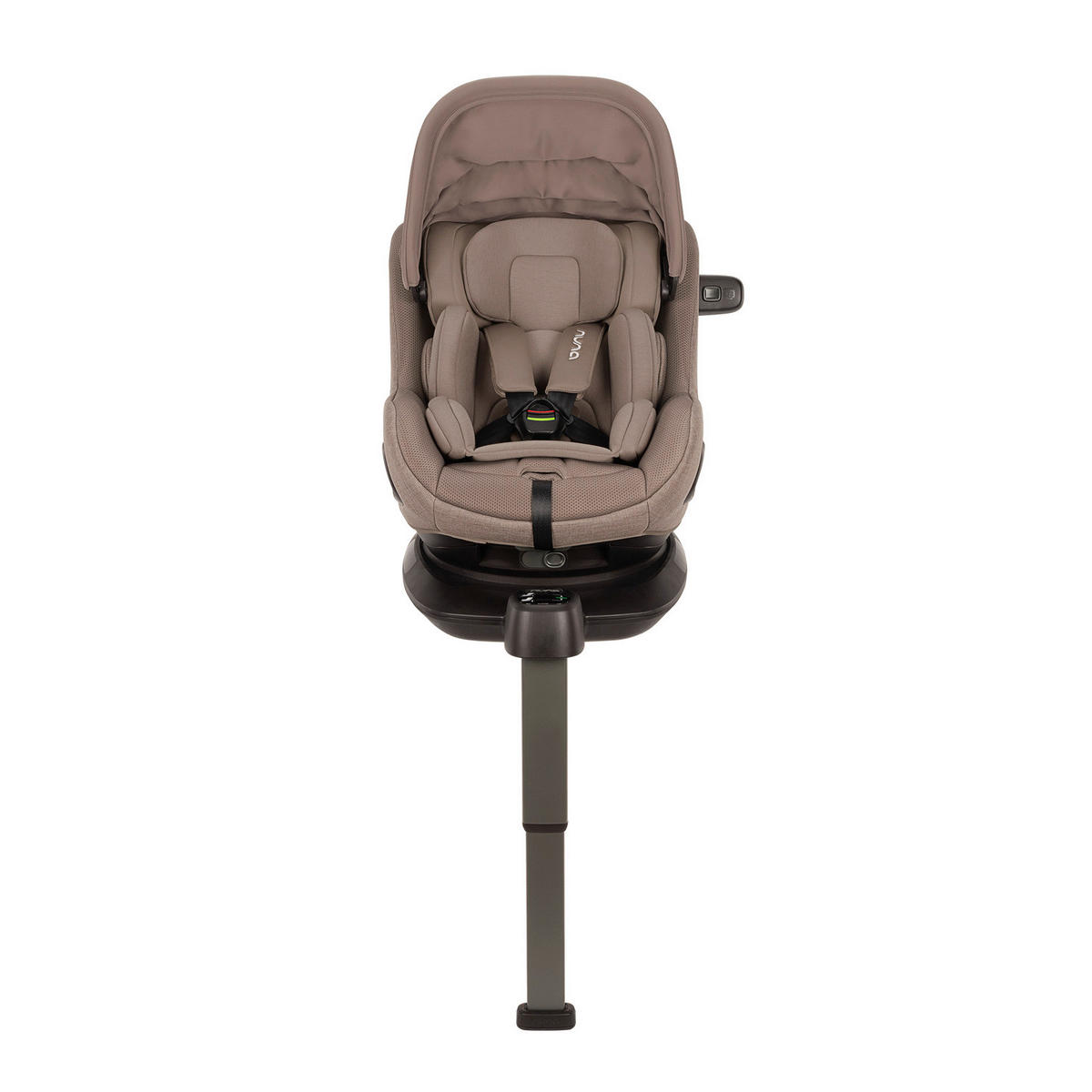 REBOARDER-KINDERSITZ PRUU aire  - Hellbraun/Dunkelgrün, Basics, Kunststoff/Textil (46/45-80/71,5-76,5cm) - Nuna