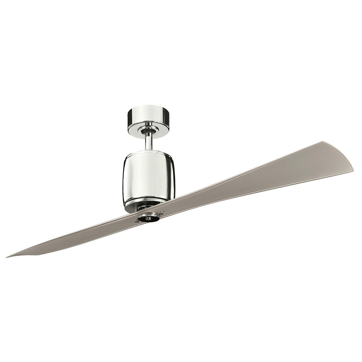 DECKENVENTILATOR KLF-Ferron 152/41 cm   - Champagner/Nickelfarben, Basics, Kunststoff/Metall (152/41cm) - Elstead Lighting