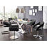 ESSTISCH in Metall, Glas 160(250)/90/77 cm - Edelstahlfarben/Grau, Design, Glas/Metall (160(250)/90/77cm) - Dieter Knoll ESSTISCH in Metall, Glas 160(250)/90/77 cm - Edelstahlfarben/Grau, Design, Glas/Metall (160(250)/90/77cm) - Dieter Knoll