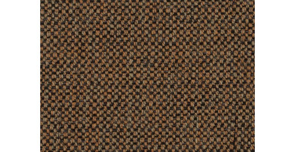 ZWEISITZER-SOFA in Textil Braun, Orange - Braun/Orange, Design, Holz/Textil (154/90/93cm) - Hom`in