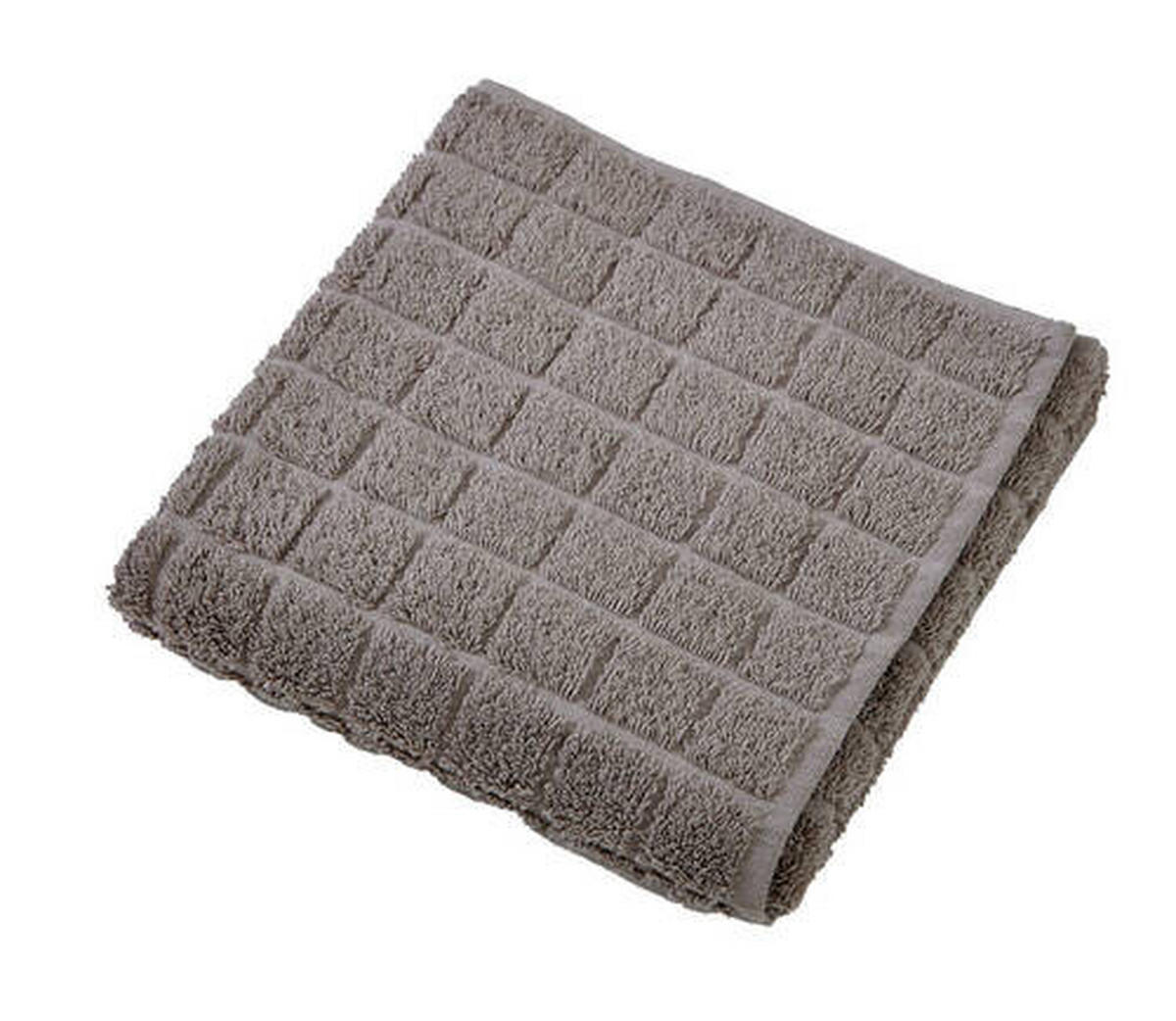 BRISAČA SQUARES  temno siva 70/130 cm  - temno siva, Konvencionalno, tekstil (70/130cm) - Boxxx