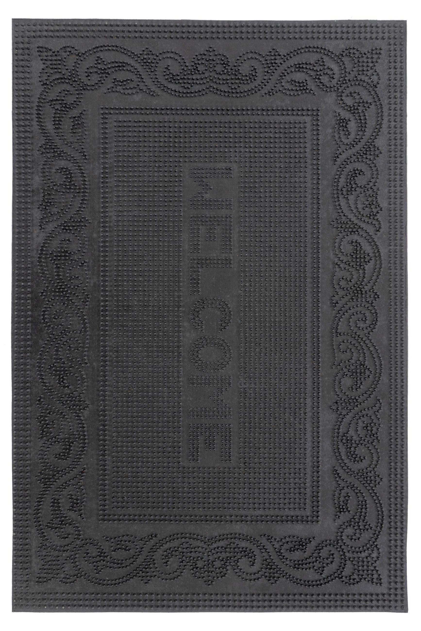 FUßMATTE 40/60 cm  - Rot, Basics, Kunststoff (40/60cm) - Kayoom