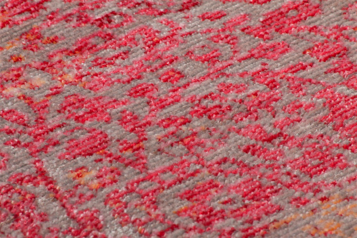 FLACHWEBETEPPICH 160/230 cm Antigua Orange, Rot  - Rot/Orange, Design, Textil (160/230cm) - Novel