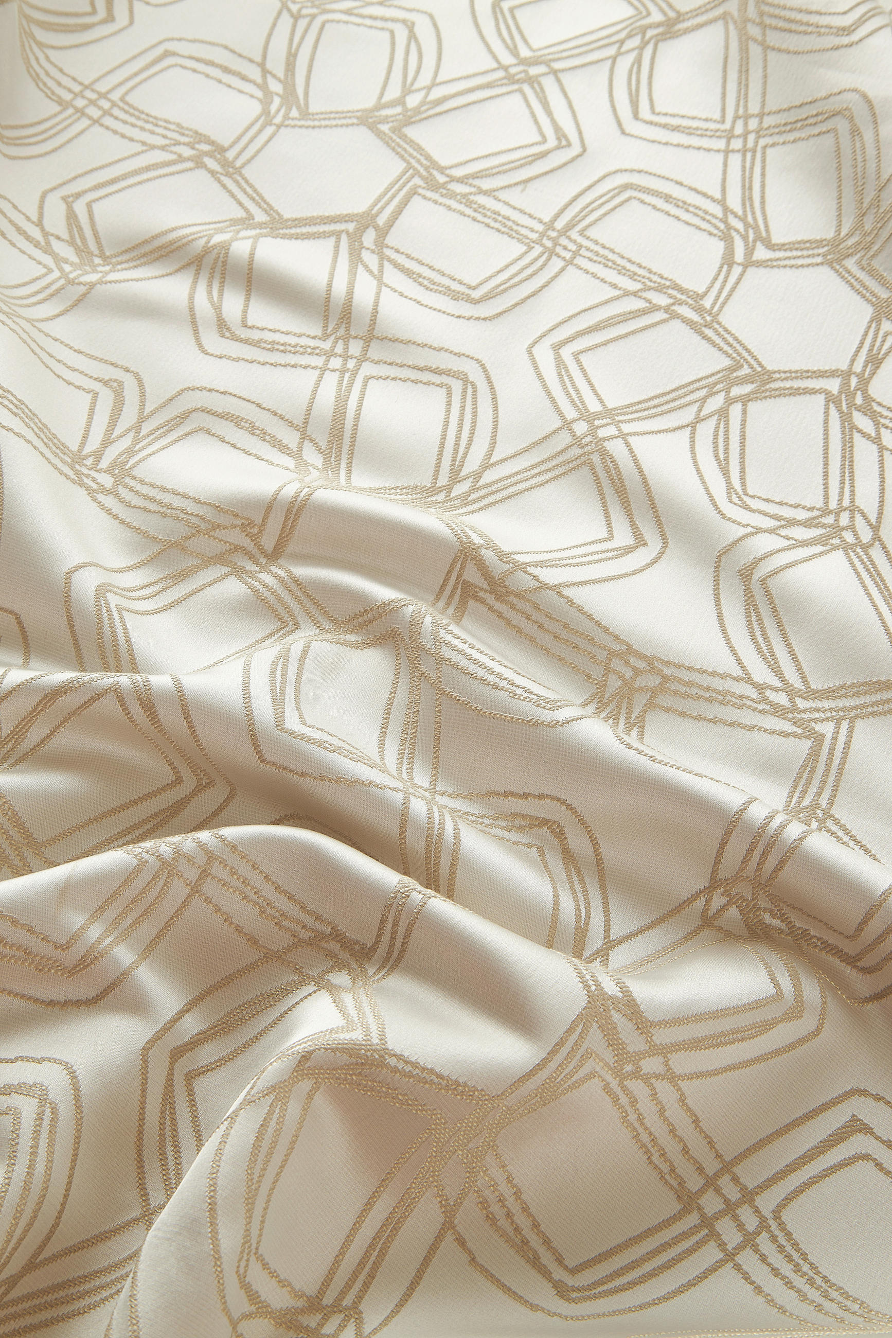 ÖSENSCHAL SW-Turn blickdicht 140/250 cm   - Beige/Creme, Design, Textil (140/250cm) - Schöner Wohnen