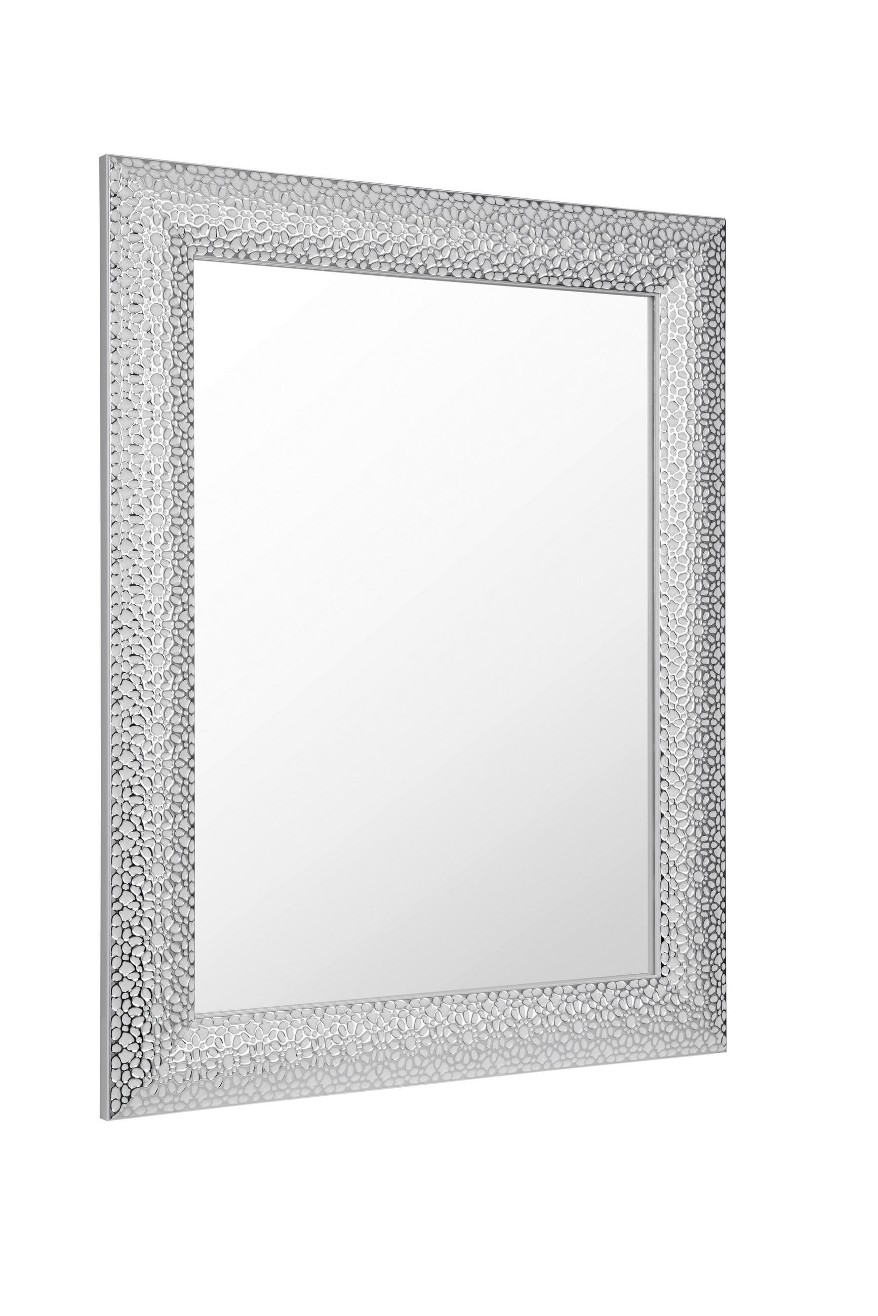 FALI TÜKÖR 55/70/3 cm    - ezüst/fehér, Lifestyle, műanyag/Üveg (55/70/3cm) - Xora