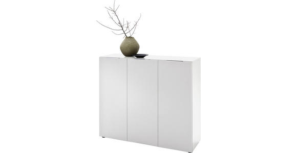 GARDEROBE 3-teilig in 175/190/39 cm - Eichefarben/Weiß, Design, Holzwerkstoff (175/190/39cm) - Carryhome