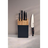 MESSERBLOCK 7-teilig  - Schwarz, Basics, Holz/Metall - Zwilling