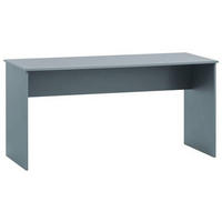 SCHREIBTISCH 65/150/73,6 cm  in Blau  - Blau/Eichefarben, MODERN, Holzwerkstoff (65/150/73,6cm) - MID.YOU