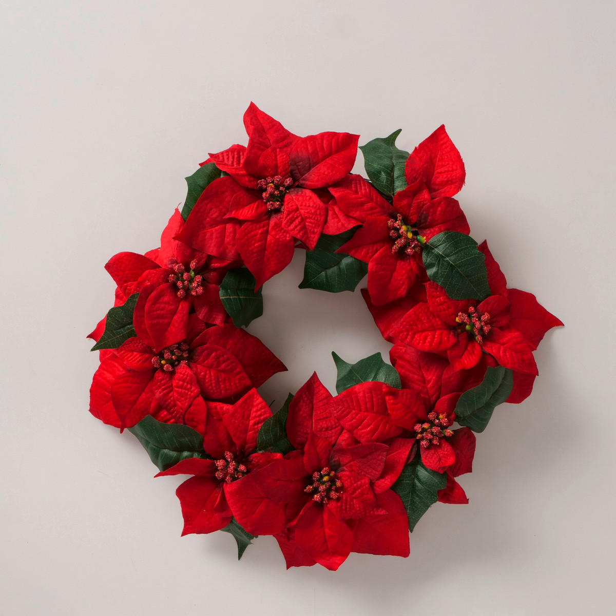 DEKOBLATT - Rot/Grün, Basics, Kunststoff (50/8cm) - X-Mas