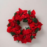 DEKOBLATT - Rot/Grün, Basics, Kunststoff (50/8cm) - X-Mas