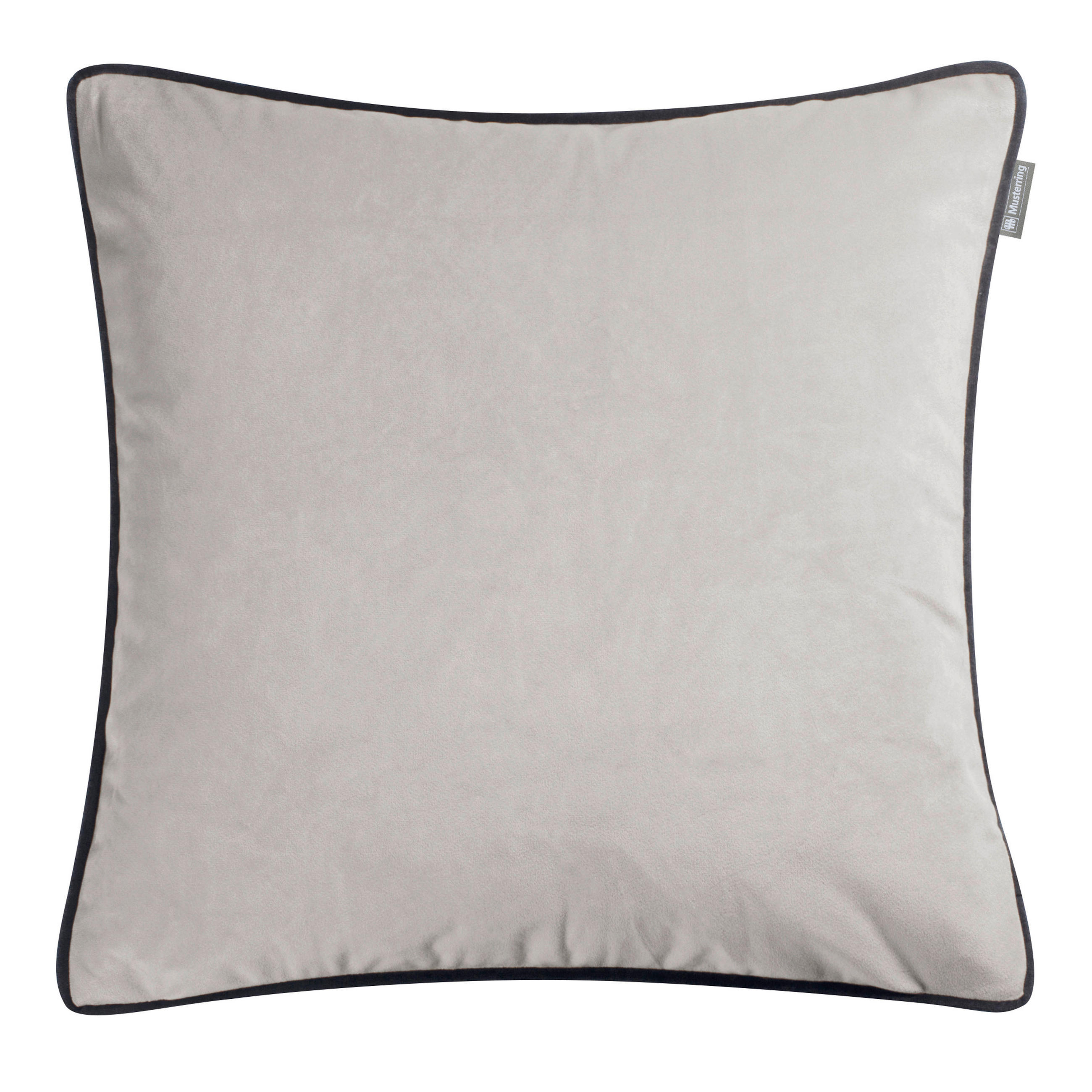 KISSENHÜLLE MR-CORNER 45/45 cm  - Hellgrau/Grau, Basics, Textil (45/45cm) - Musterring