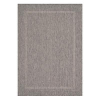 FLACHWEBETEPPICH 280/370 cm Relax Grau  - Grau, Basics, Textil (280/370cm) - Novel