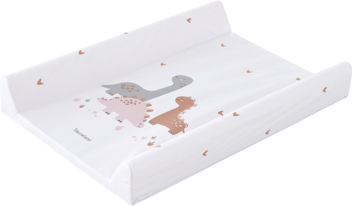 WICKELAUFLAGE Dinolino  - Multicolor/Weiß, Basics, Kunststoff (50/70/5cm) - Träumeland