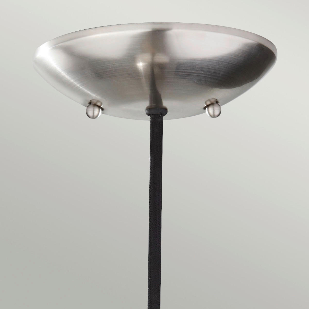 HÄNGELEUCHTE 17.9/28.1 cm    - Edelstahlfarben, Design, Metall (17.9/28.1cm) - Elstead Lighting
